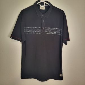 Linksoul Tire Tread Polo size Large
